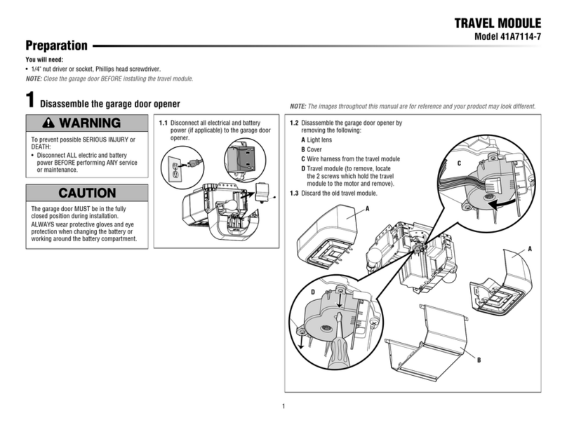 Chamberlain 41A7114-7 manual