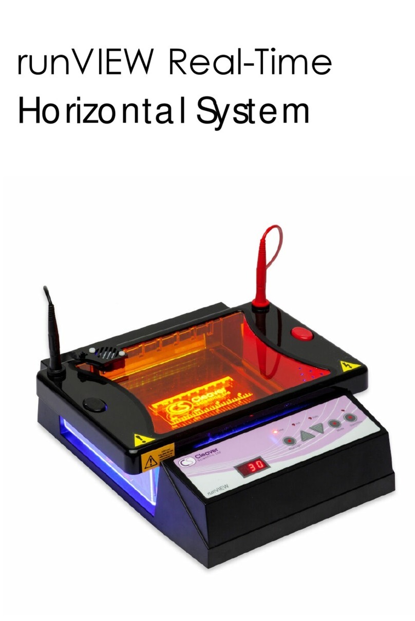 Cleaver Scientific runVIEW Real-Time instruction manual