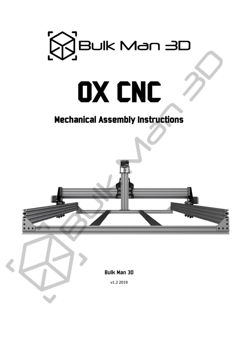 Bulk Man 3D OX CNC Mechanical Assembly Instructions