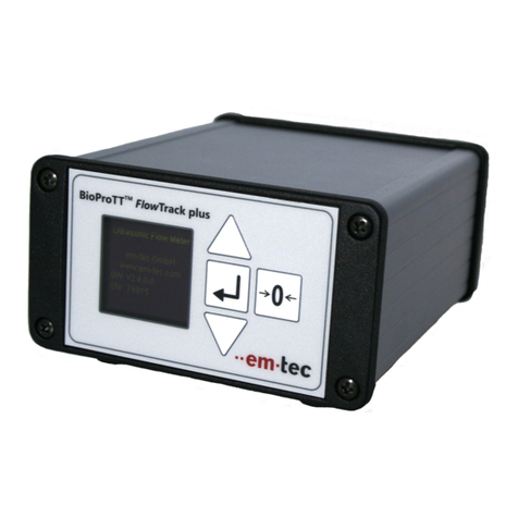 Emtec BioProTT operating instructions