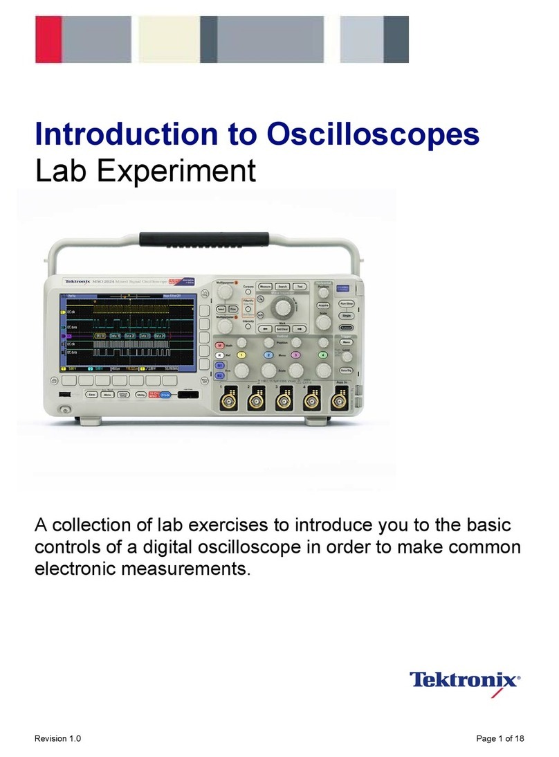 Tektronix MSO2000 Series User manual