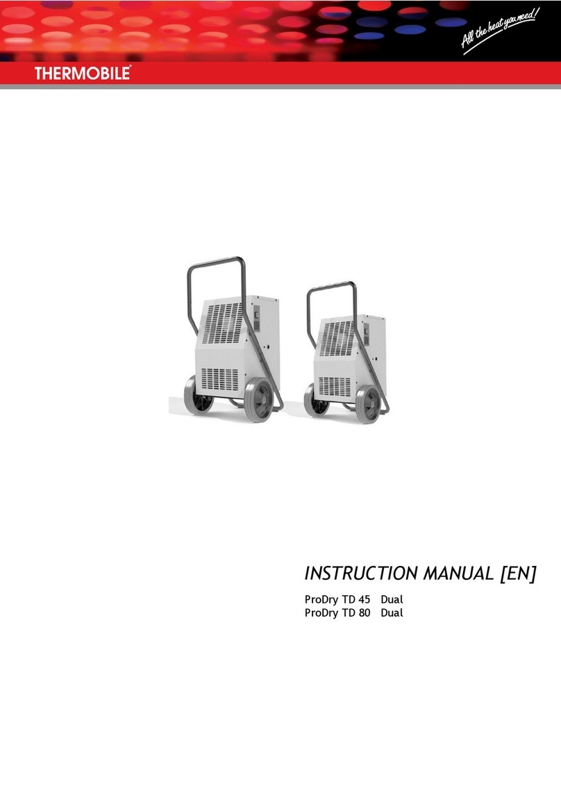 THERMOBILE ProDry TD 45 Dual instruction manual