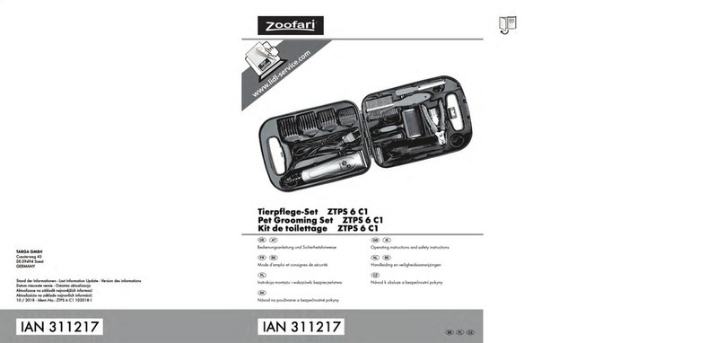 Zoofari ZTPS 6 C1 Operating instructions and safety instructions