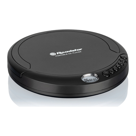 Roadstar PCD-435NCD User manual