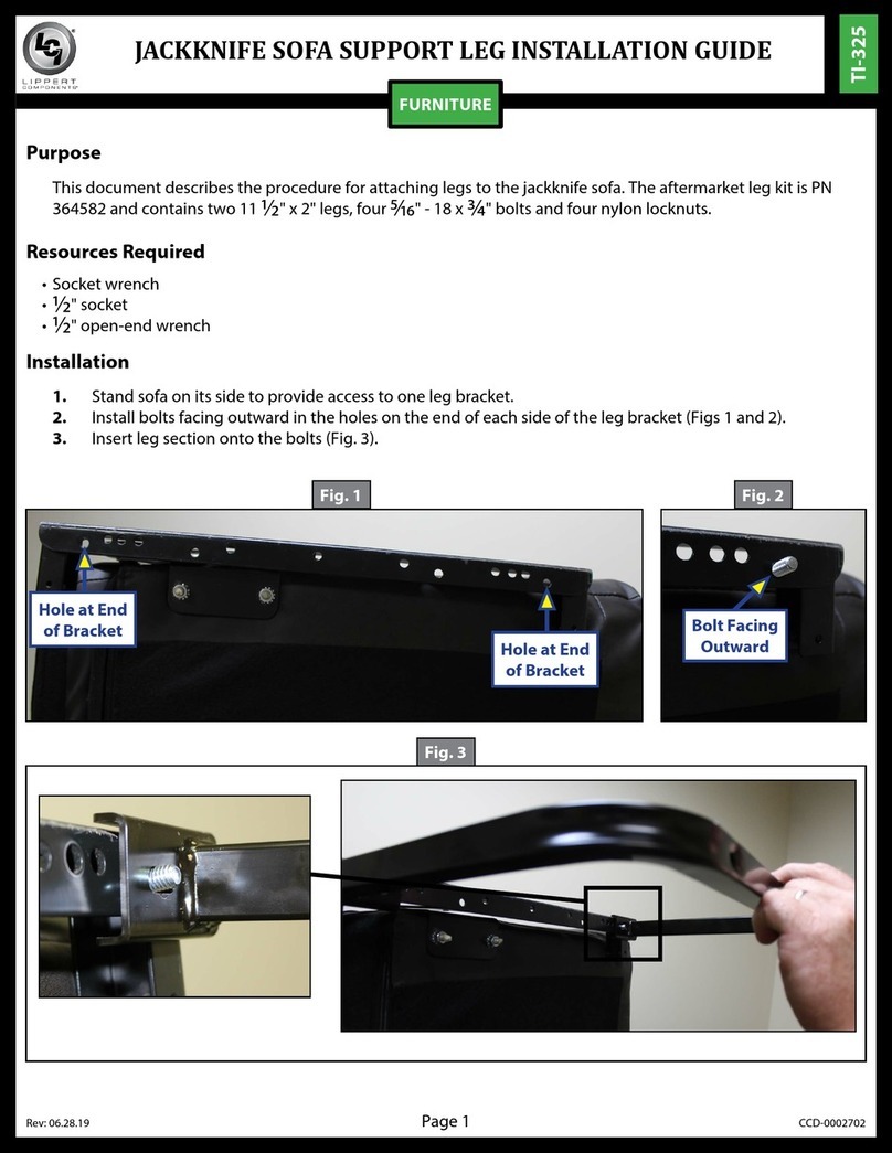 Lippert Components TI-325 User manual Lippert Components TI-325 User manual