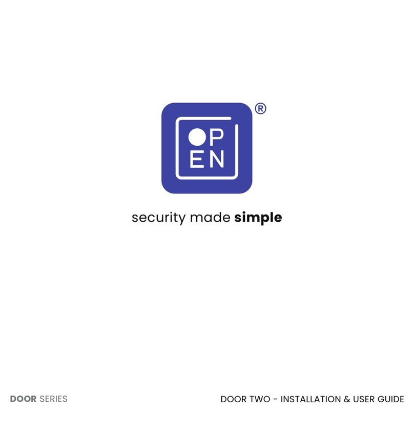 Open DOOR Series Installation & user guide