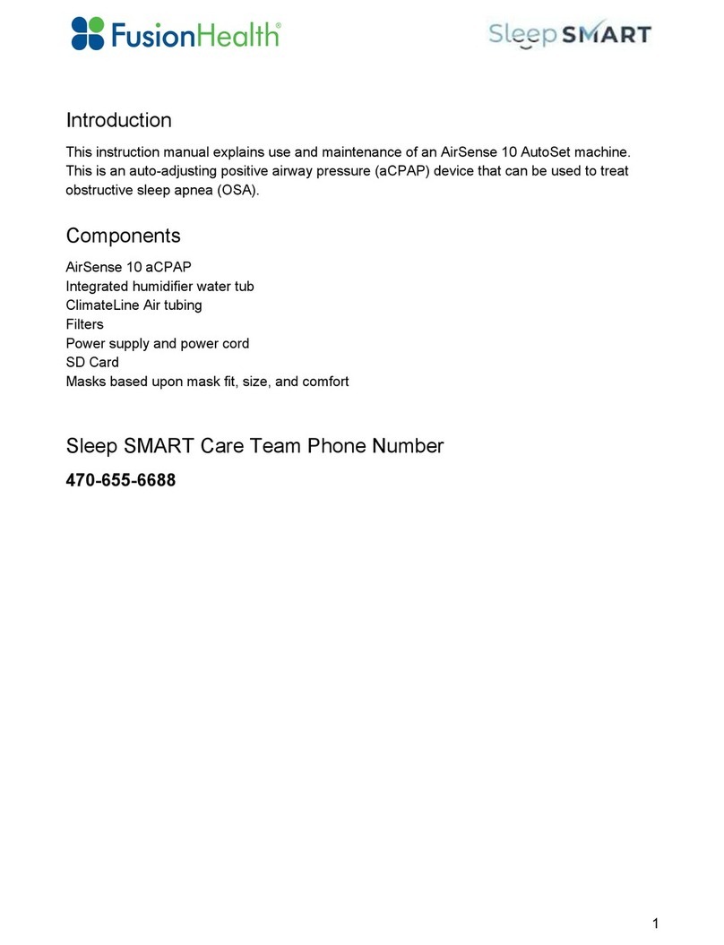 ResMed airsense 10 autoset Installation instructions ResMed airsense 10 autoset Installation instructions