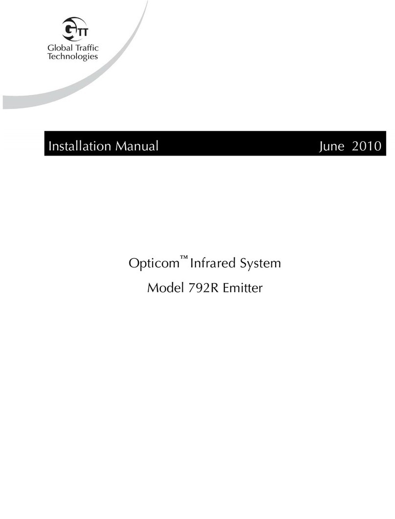 Global Traffic Technologies Opticom 792R User manual