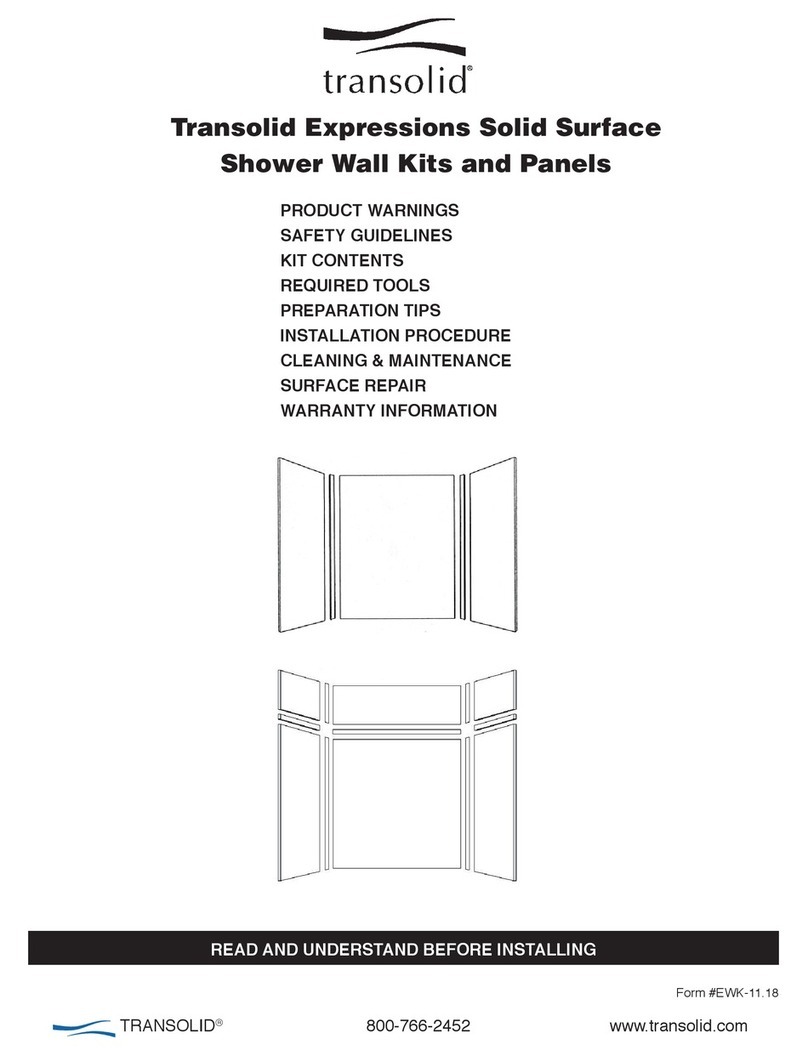 TRANSOLID EWK363672 user manual