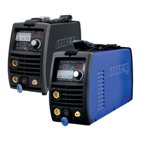 Spartus EasyTIG 205E Pulse DC user manual