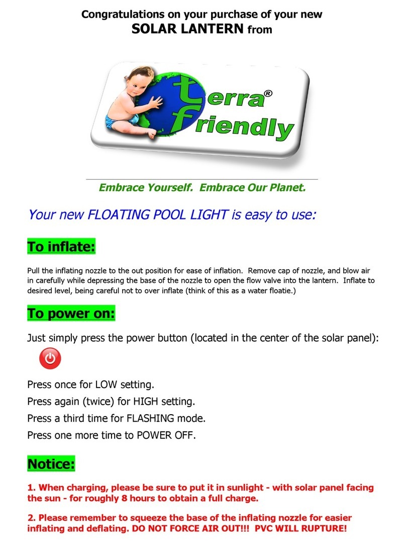 Terra Friendly Solar Lantern user guide