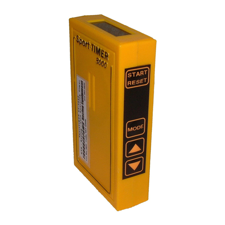 Thunderpaws SportTimer 3000 user guide