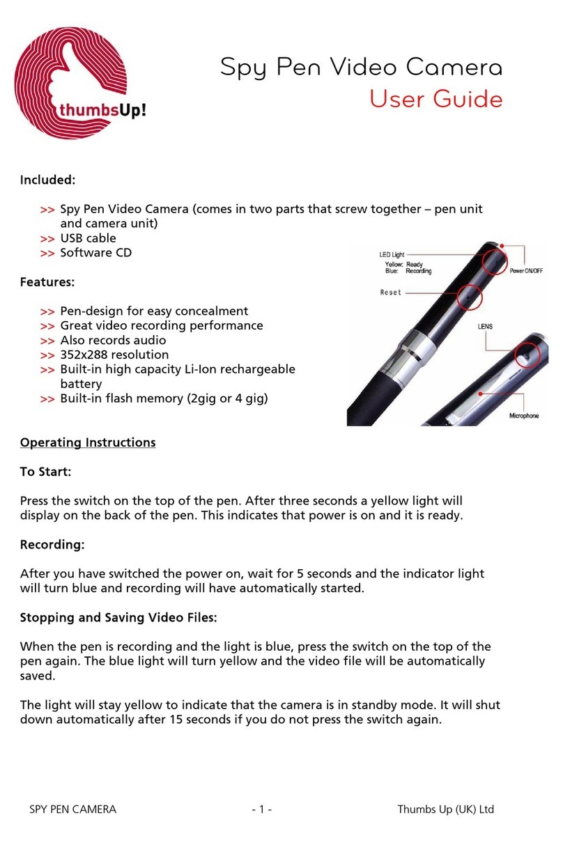 Thumbs Up Spy Pen user guide