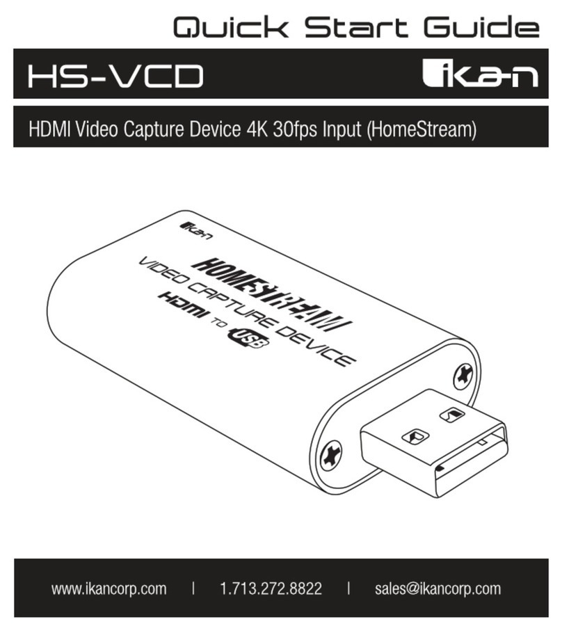 Ikan HS-VCD quick start guide