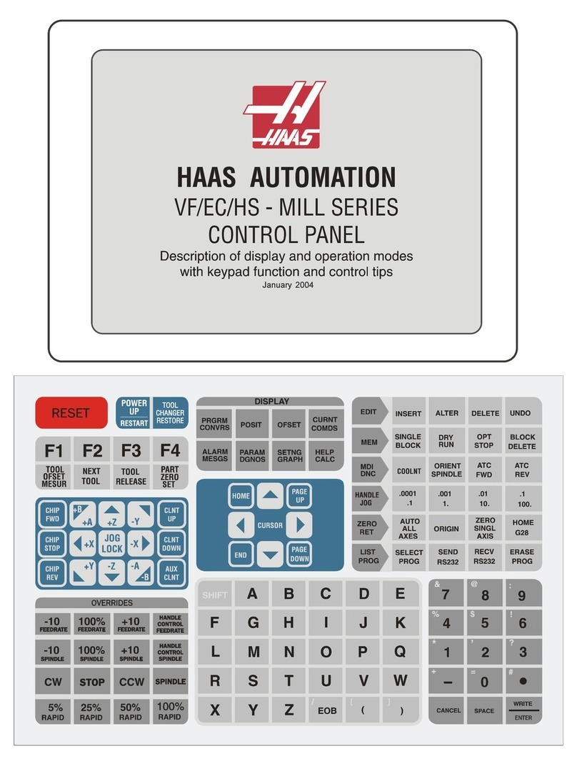 Haas Automation VF Series Control Book