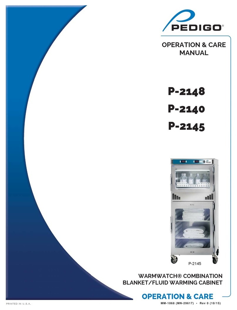 Pedigo WARMWATCH P-2148 User manual