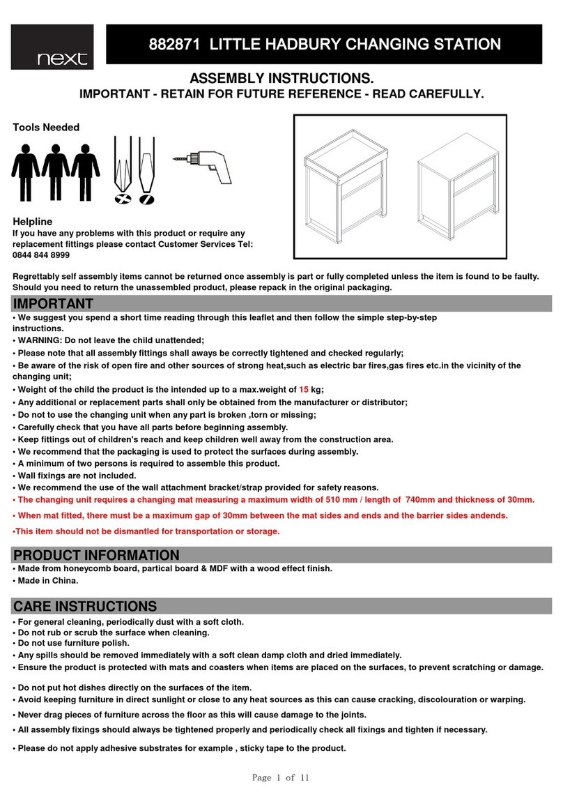 Next LITTLE HADBURY 882871 User manual