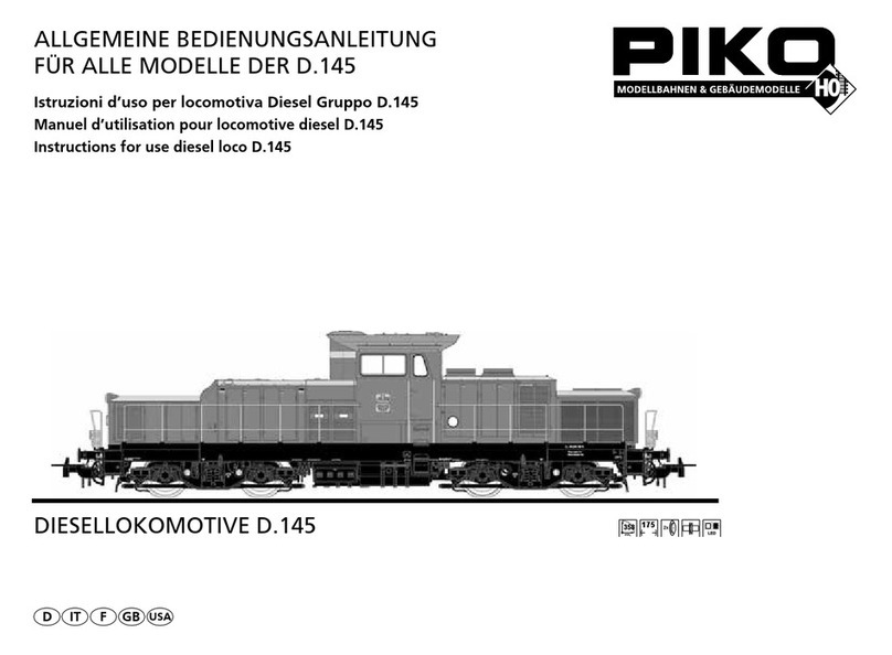 PIKO D.145 User manual