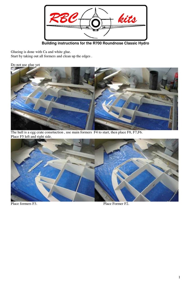 RBC kits R700 Roundnose Building instructions