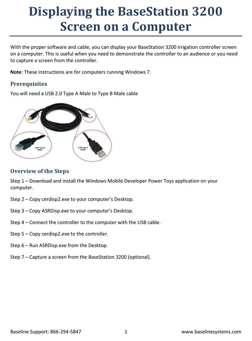 Base Line BaseStation 3200 User manual