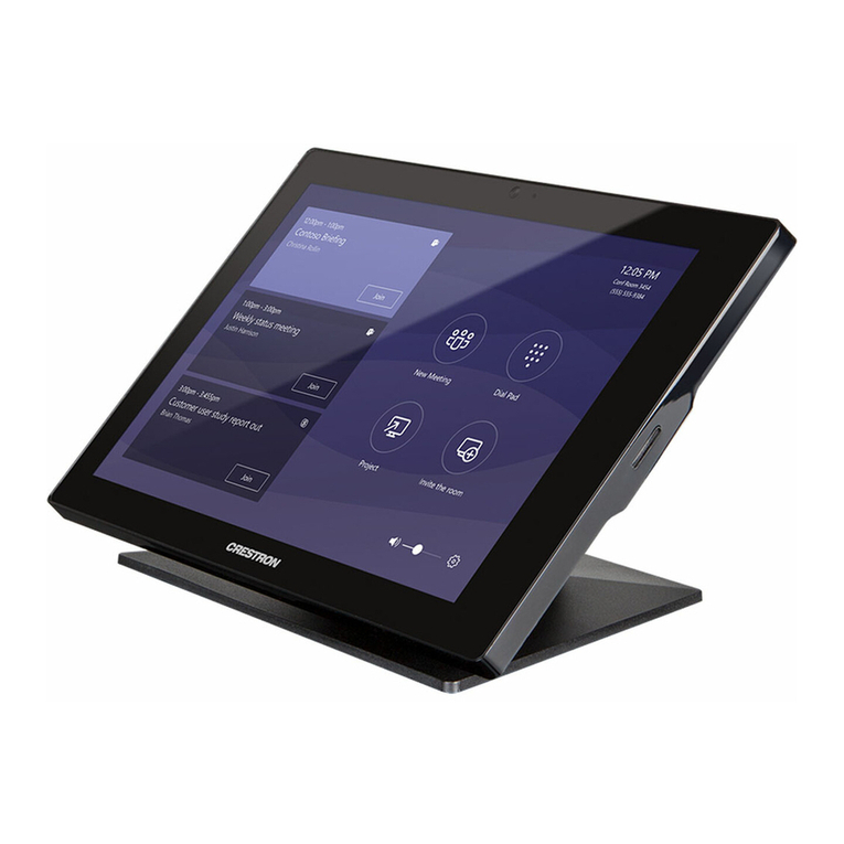 Crestron UC-B140-T User manual Crestron UC-B140-T User manual