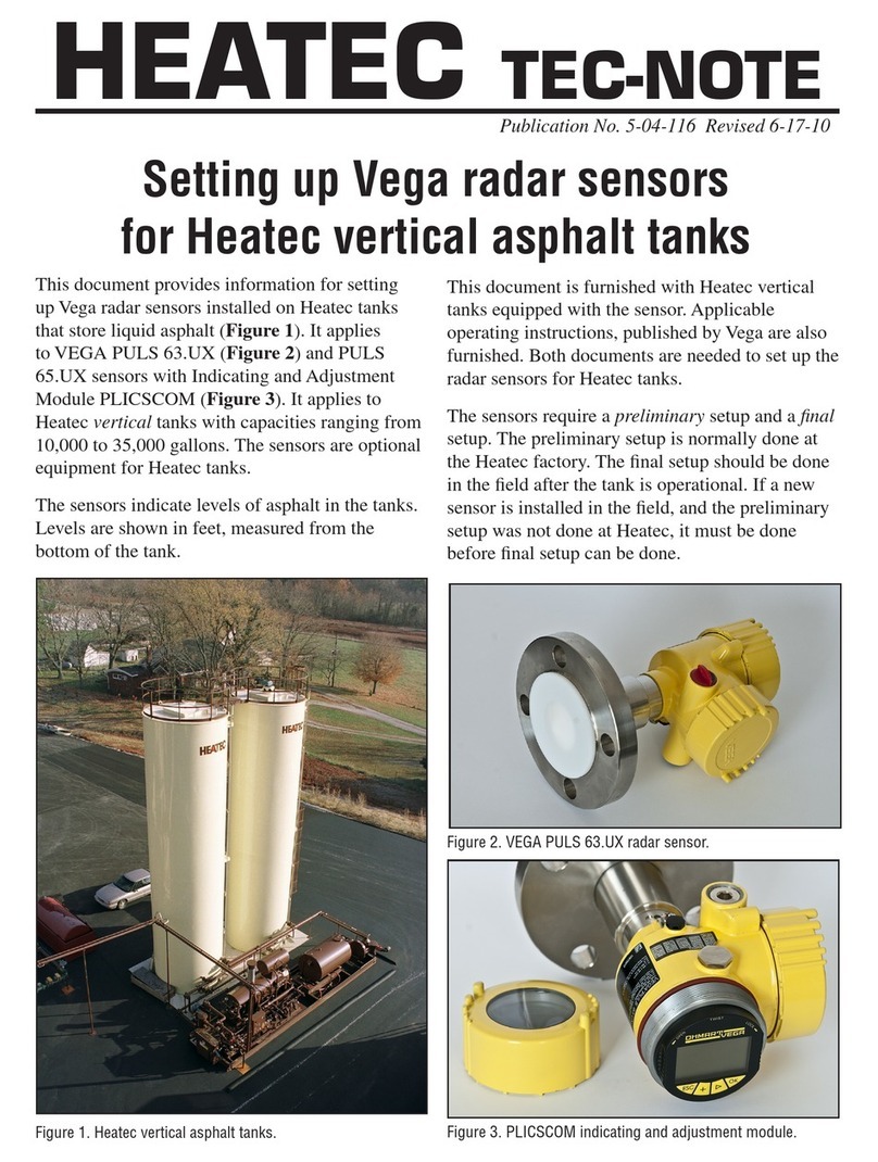 HEATEC VEGA PULS 63.UX Setting up