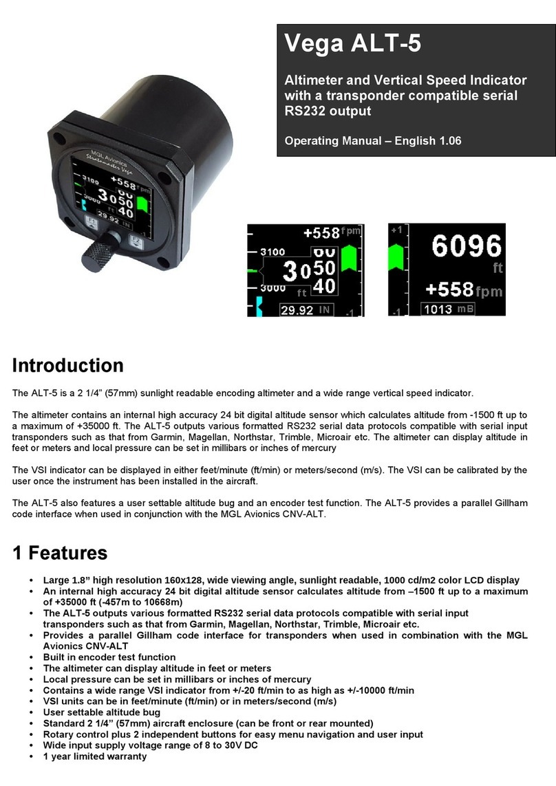 Vega ALT-5 operating manual