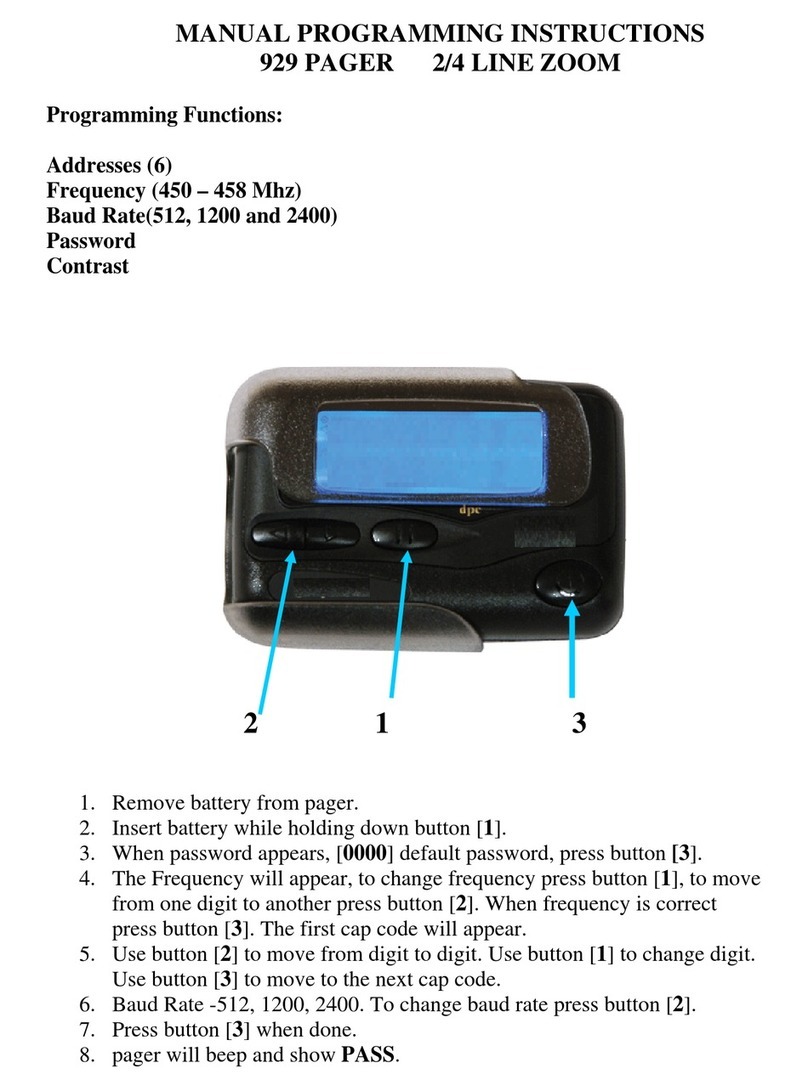 comPPage 929 Manual programming instructions