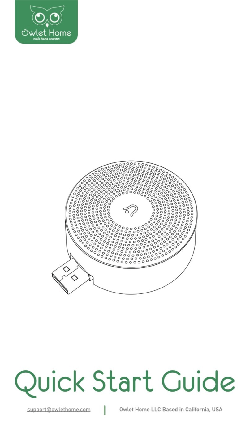 Owlet Home J1 quick start guide