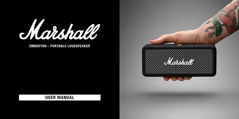 Marshall Amplification EMBERTON user manual