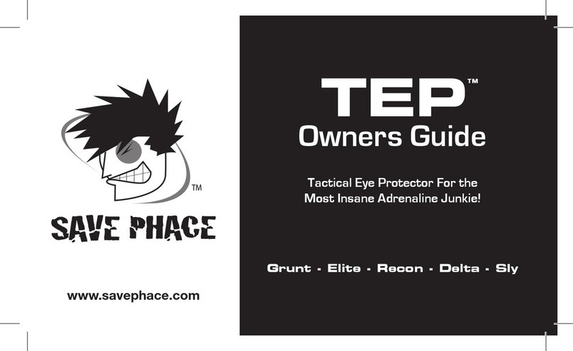 Save Phace TEP owner's guide