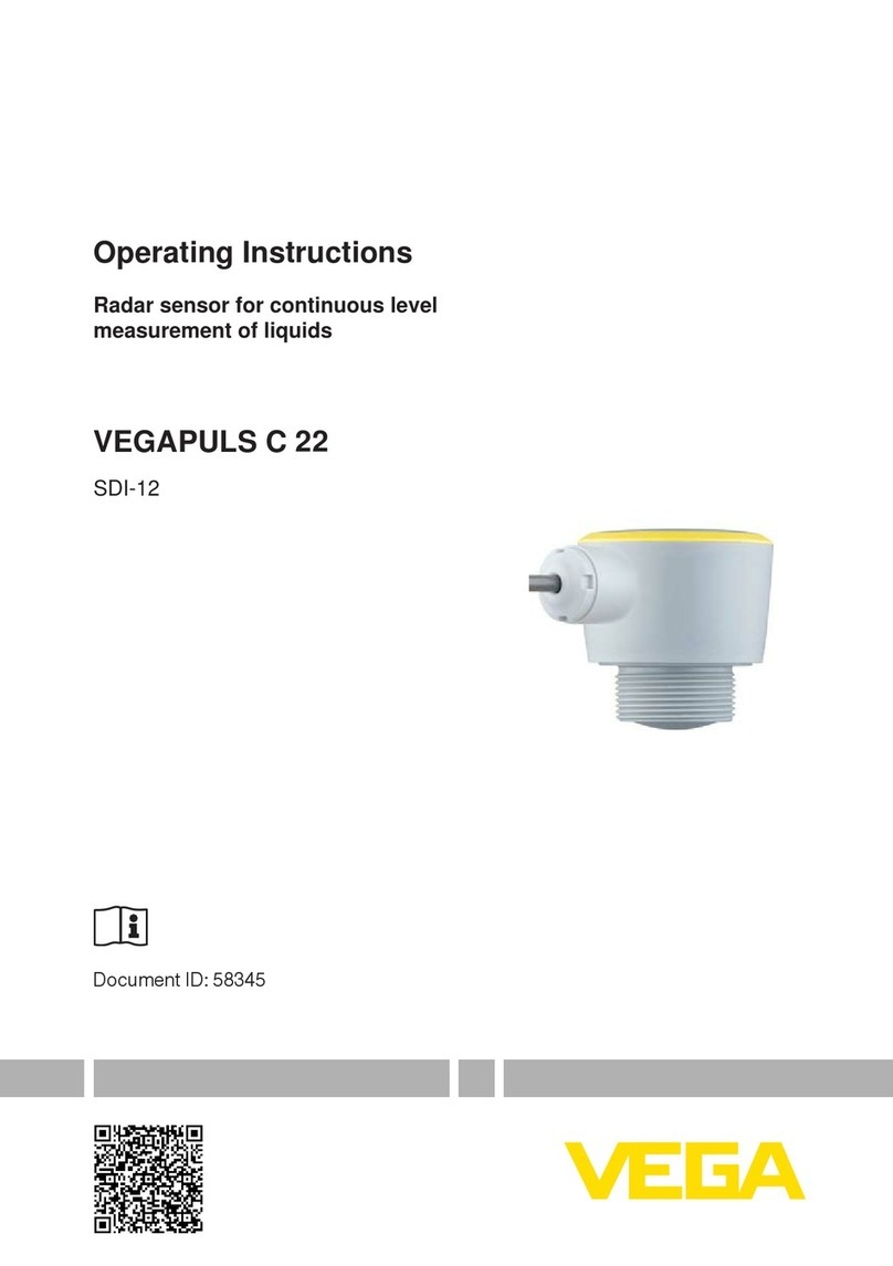 Vega VEGAPULS C 22 operating instructions