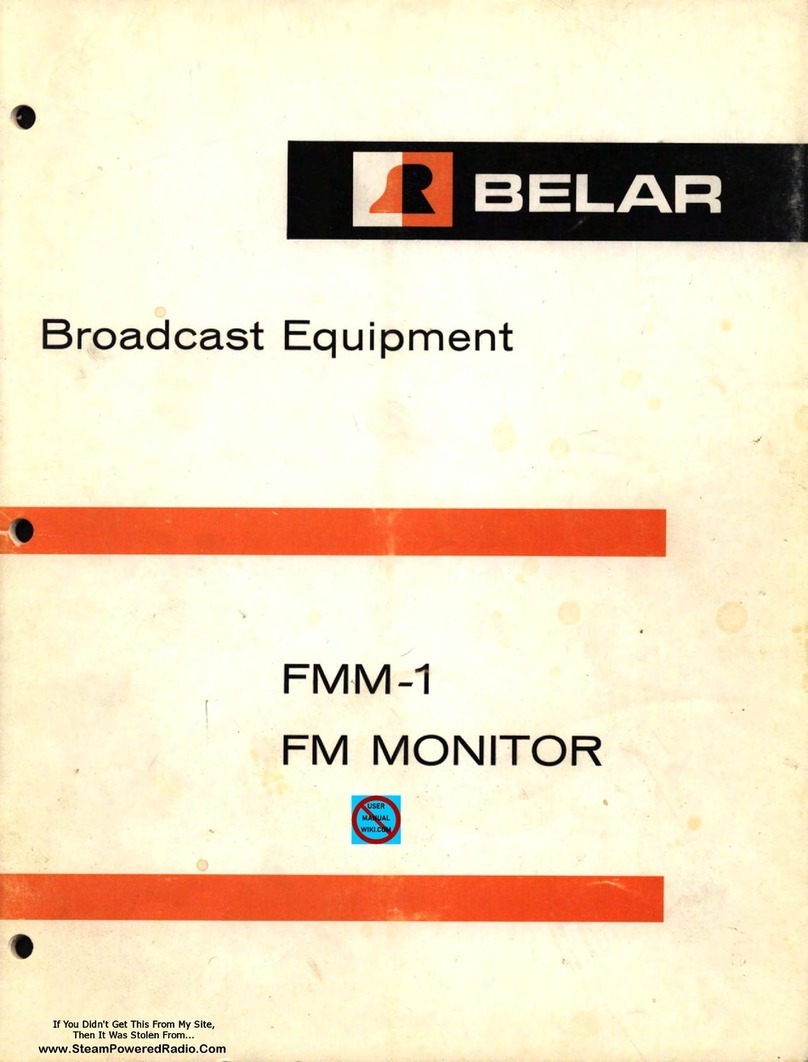 Belar FMM-1 manual