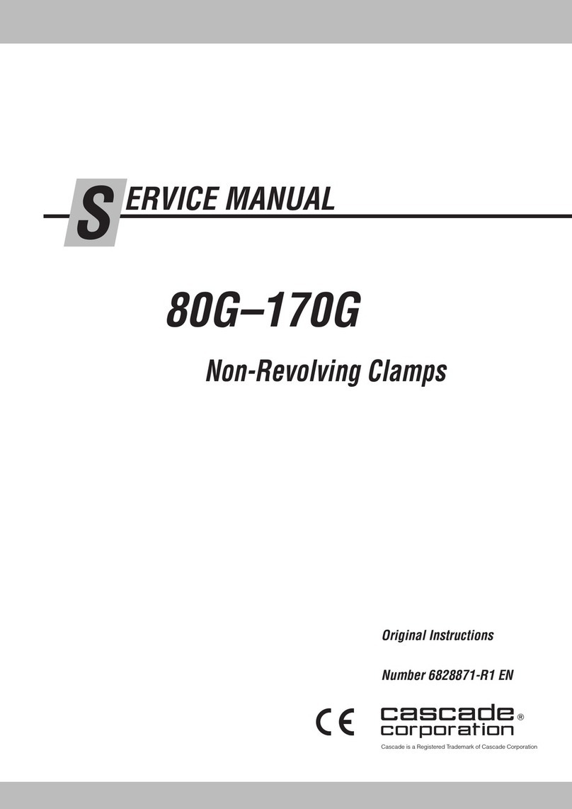 cascade corporation 80G User manual