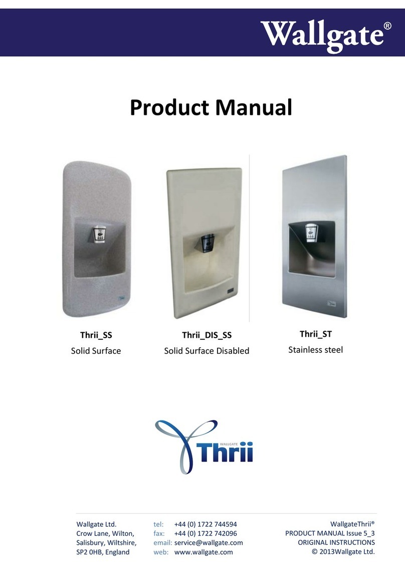 Wallgate Thrii SS product manual