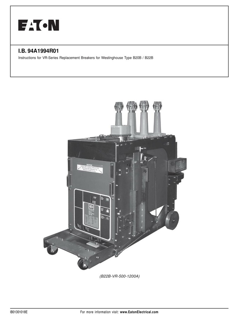 Eaton B20B-VR Series User manual