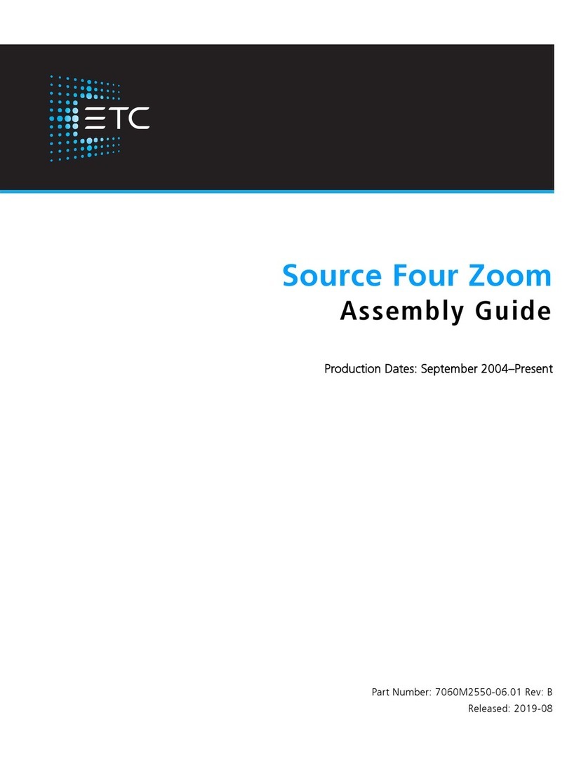 ETC Source Four Zoom User manual