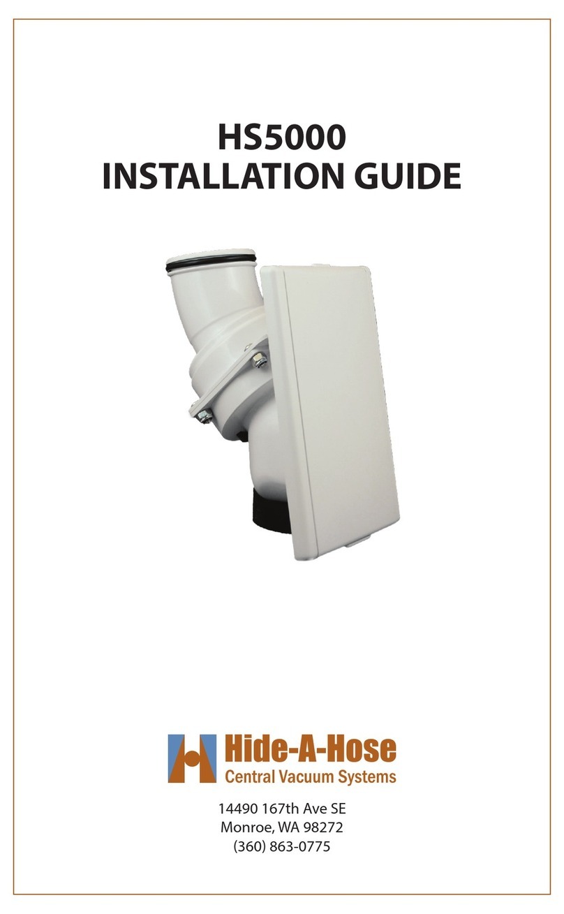 Hide-A-Hose HS5000 installation guide
