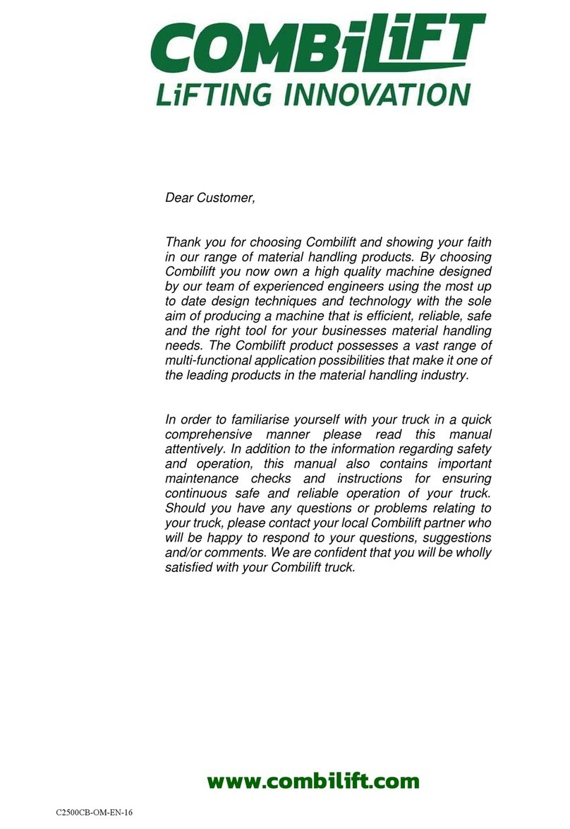CombiLift C2500CB User manual