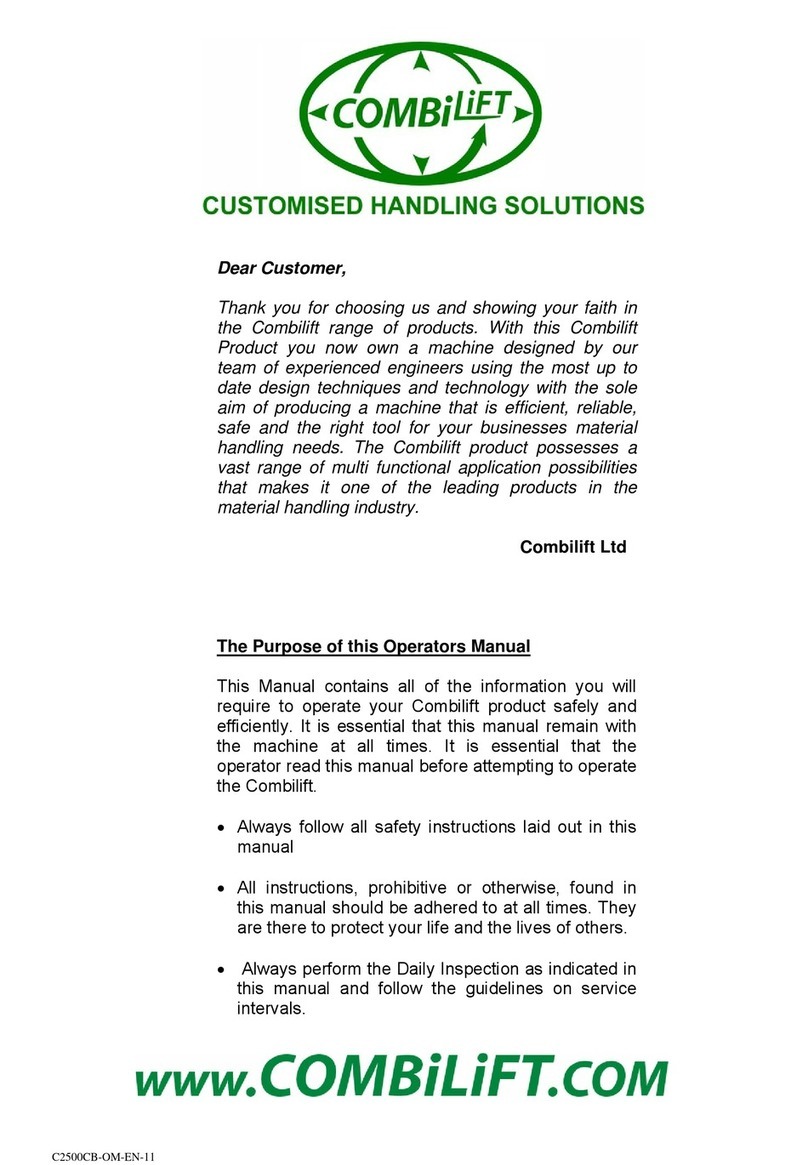 CombiLift C3000CB User manual