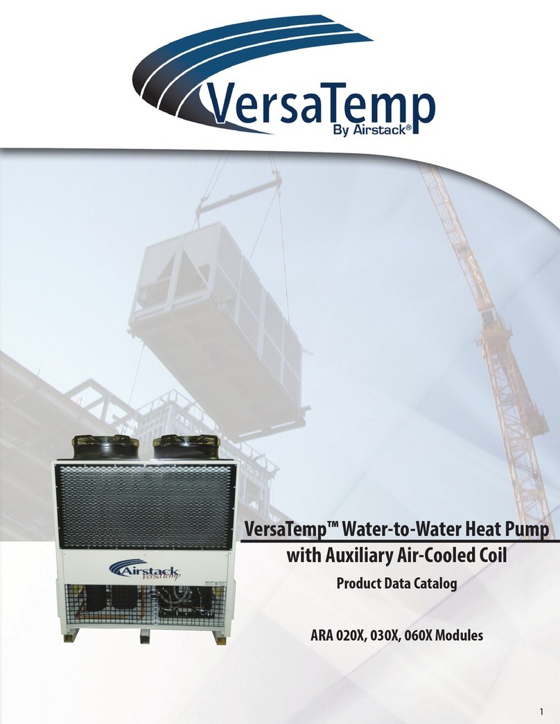 Multistack AirStack VersaTemp ARA 020X Product data