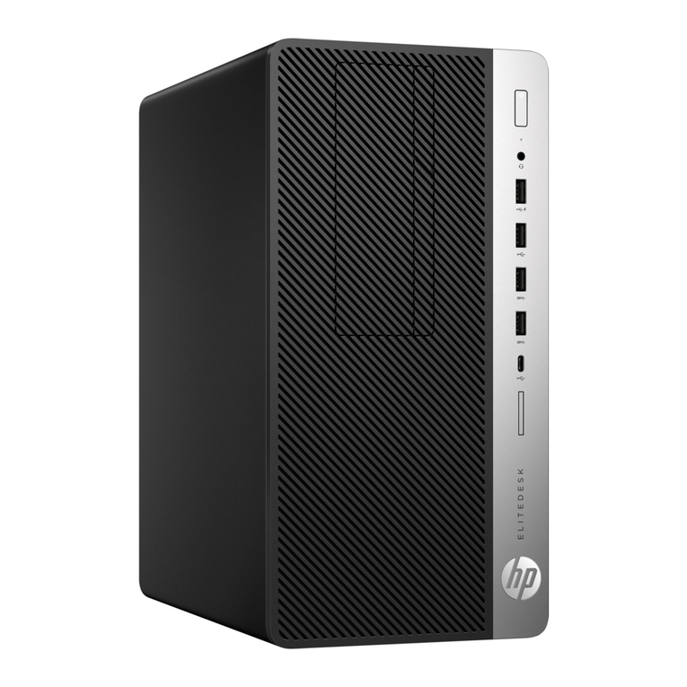 HP EliteDesk 705 G4 Hardware reference guide