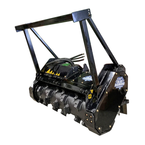 Blue Diamond Drum Mulcher Operation and maintenance manual
