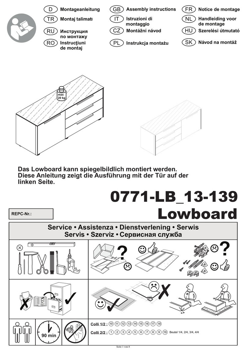Otto 0771-LB 13-139 Assembly instructions