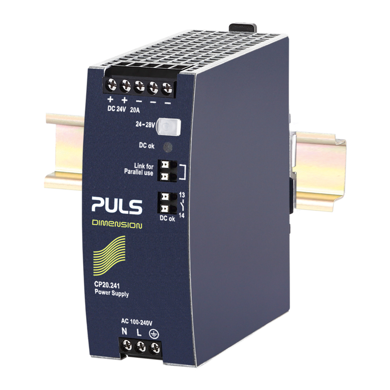 Puls Dimension CP Series User manual