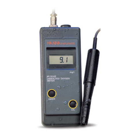 Hanna Instruments HI 9142 User manual