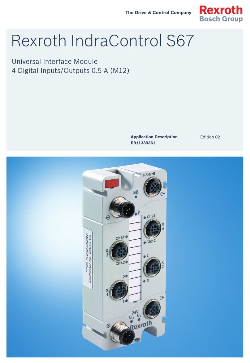 REXROTH IndraControl S67 User guide