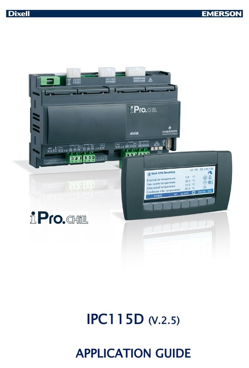 Emerson Dixell iProChill IPC115D User guide