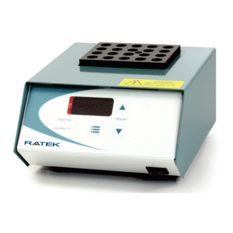 Ratek DBH 0D Series user manual