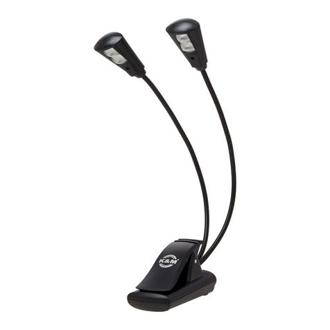 Konig & Meyer Double2 LED FlexLight User manual